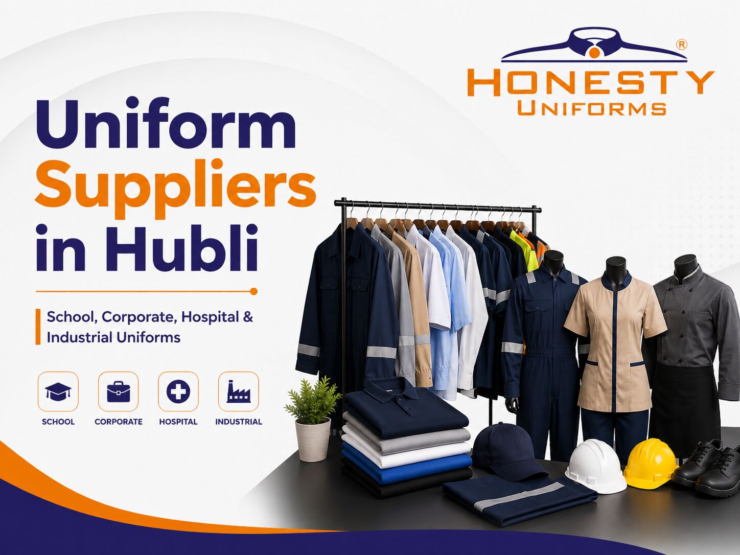 Uniform Suppliers in Hubli: Honesty Uniforms’ Mission, Vision and Product Range